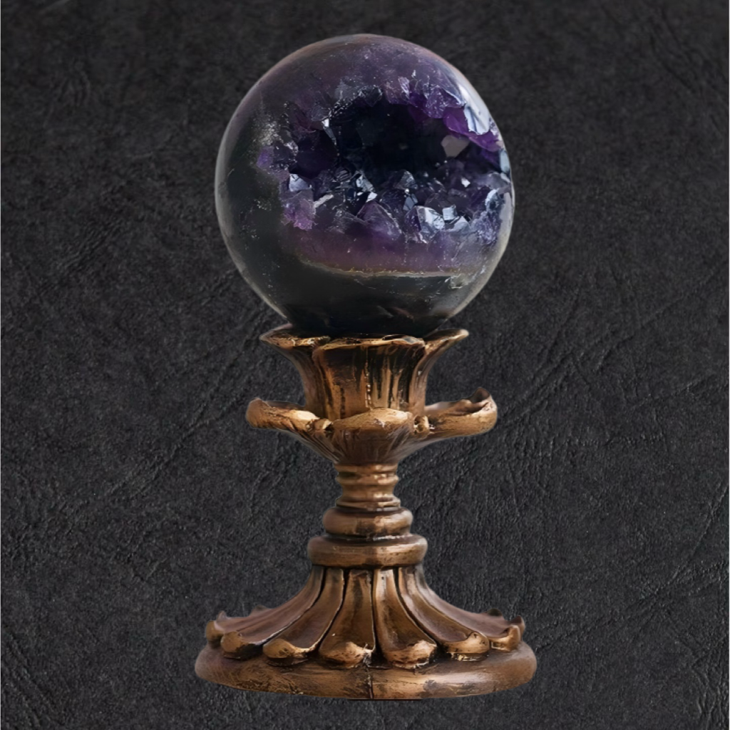 IFULL·紫韵聚宝·天然紫晶簇开口笑