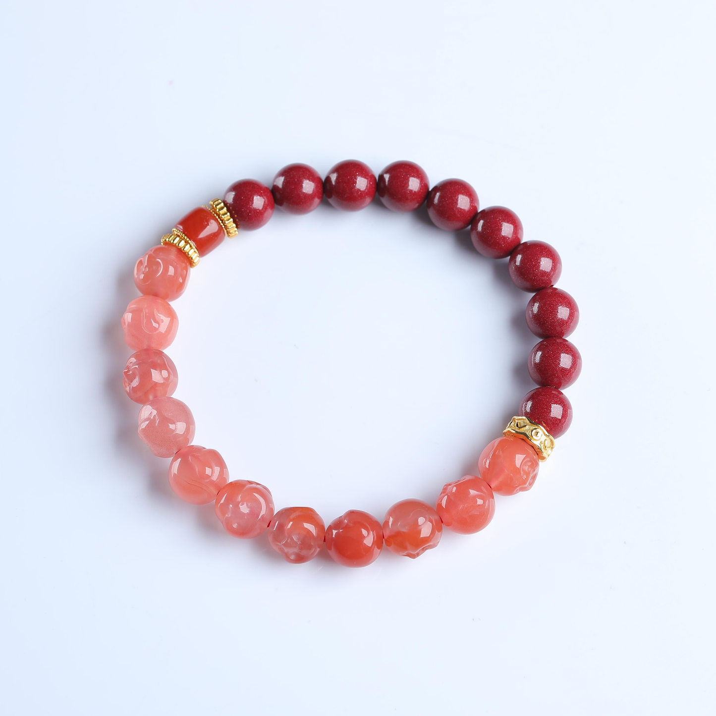 IFULL·赤韵·鸿运当头弥勒佛南红手串