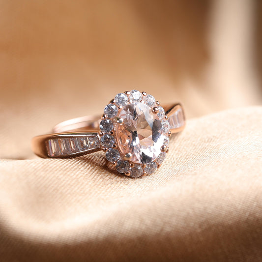 IFULL【琼琚】粉漾星钻·摩根石戒指