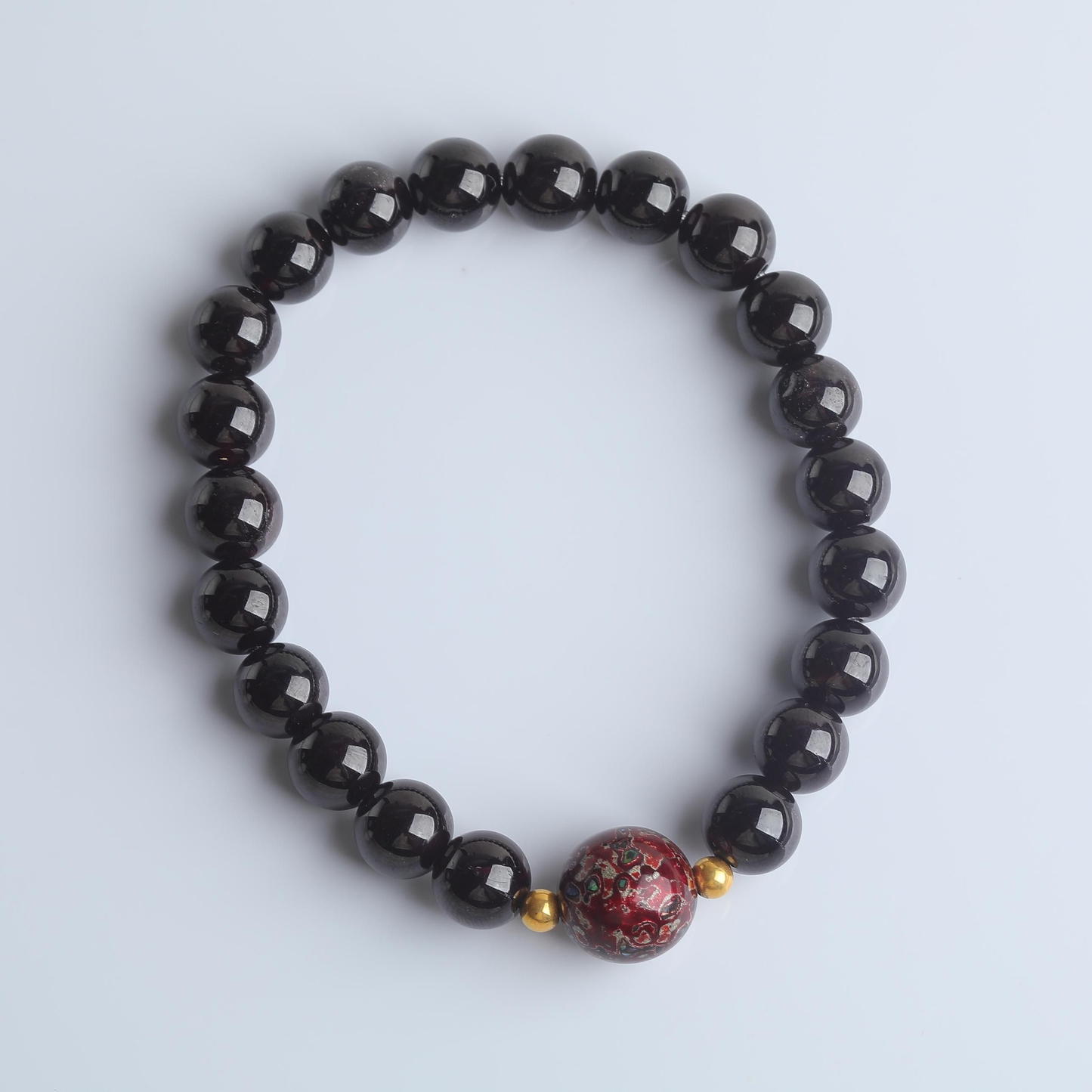 IFULL【漆韵晶华】赤珠纳福·女性之魅石榴石手串