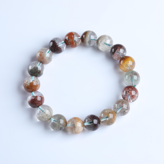 IFULL·能量平衡·四季幽灵素圈手串